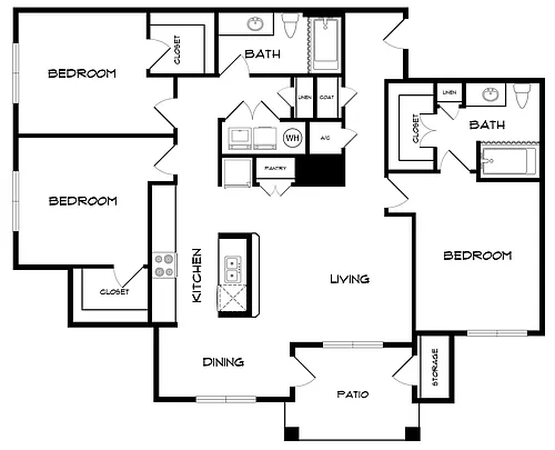 Floor plan C1