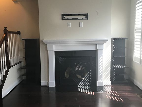 Living Room with gas fireplace
