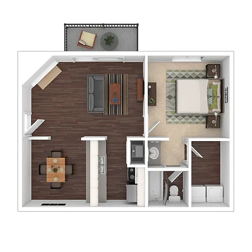 Floor plan The Brazos