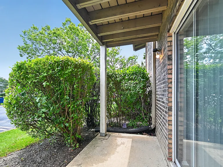 Enjoy your own private patio for relaxing outdoors at Renaissance at Carol Stream in Carol Stream, IL.