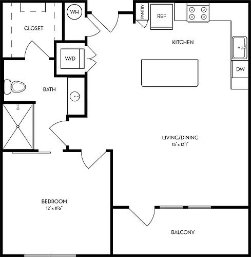 Floor plan Apache