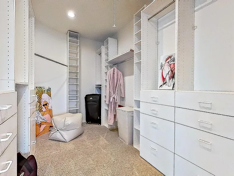 Primary Bedroom Upstairs - walk in closet.