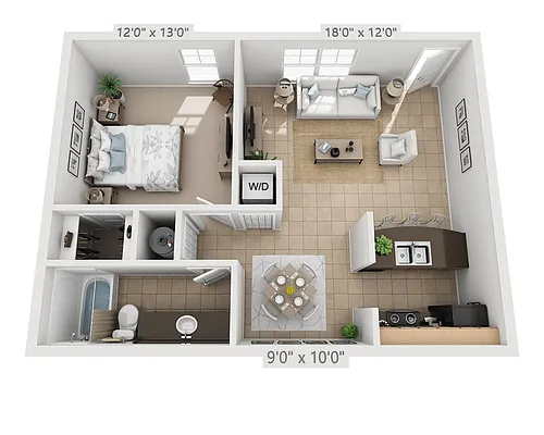 Floor plan Brighton