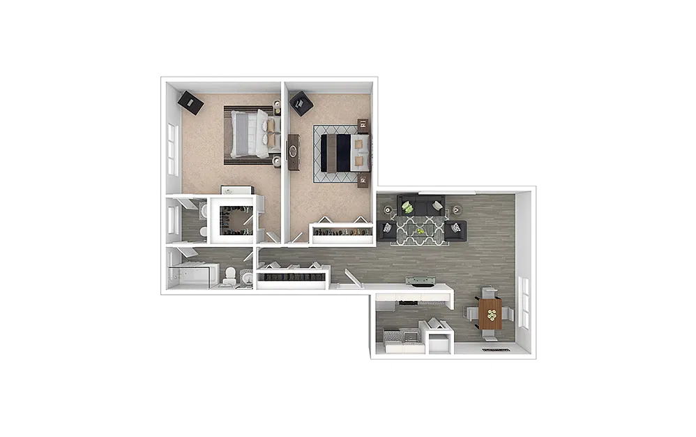 Floor plan Quincy - Renovated