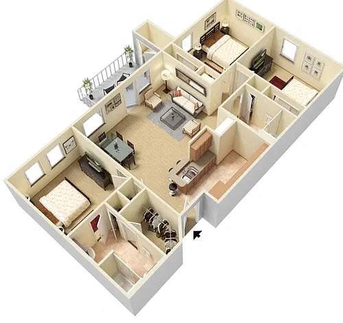 Floor plan C1