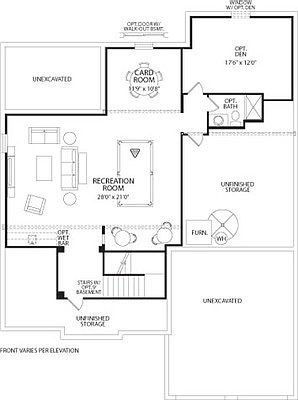 optional Finished Lower Level