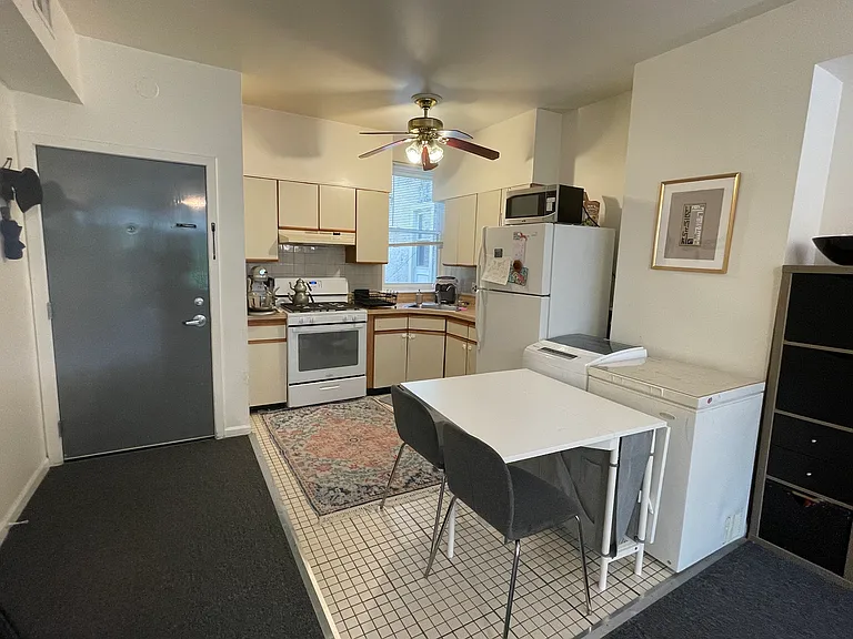 Kitchen (door on the left is the main entry to the apartment)