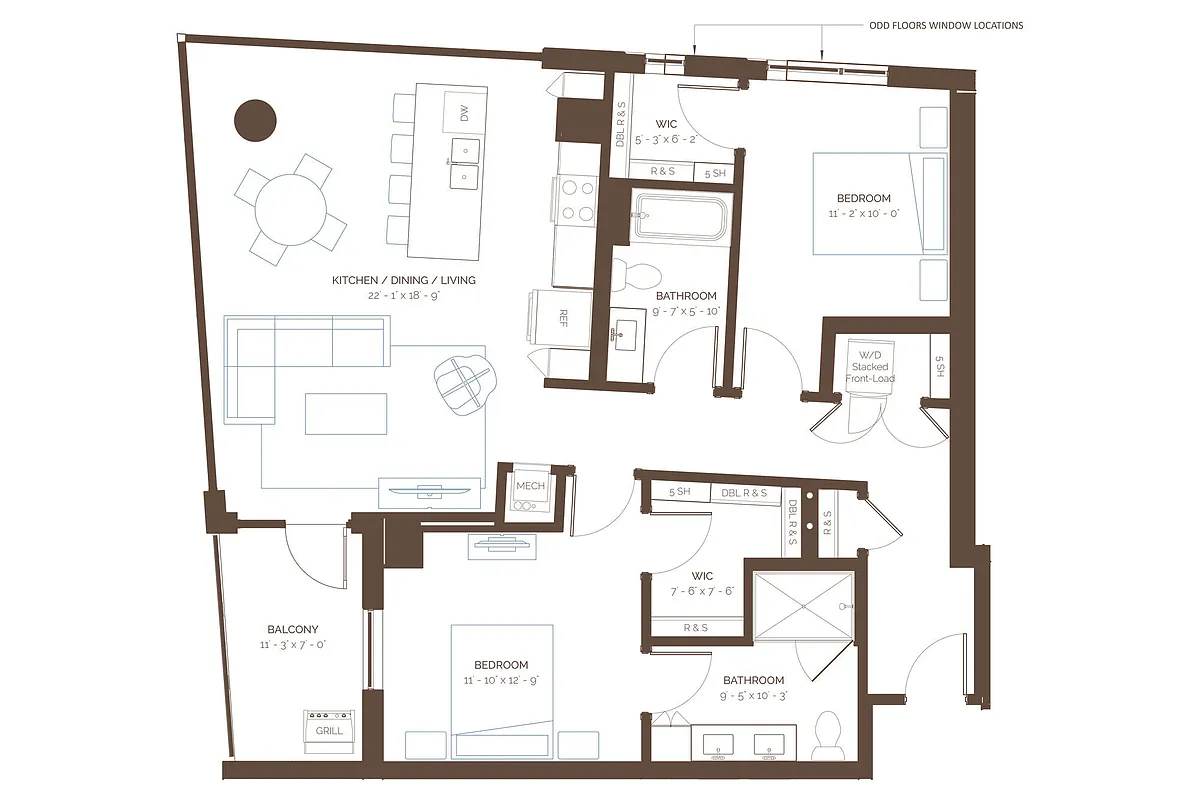 Floor plan Phlox