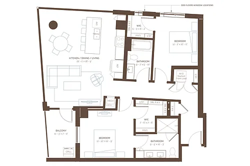 Floor plan Phlox