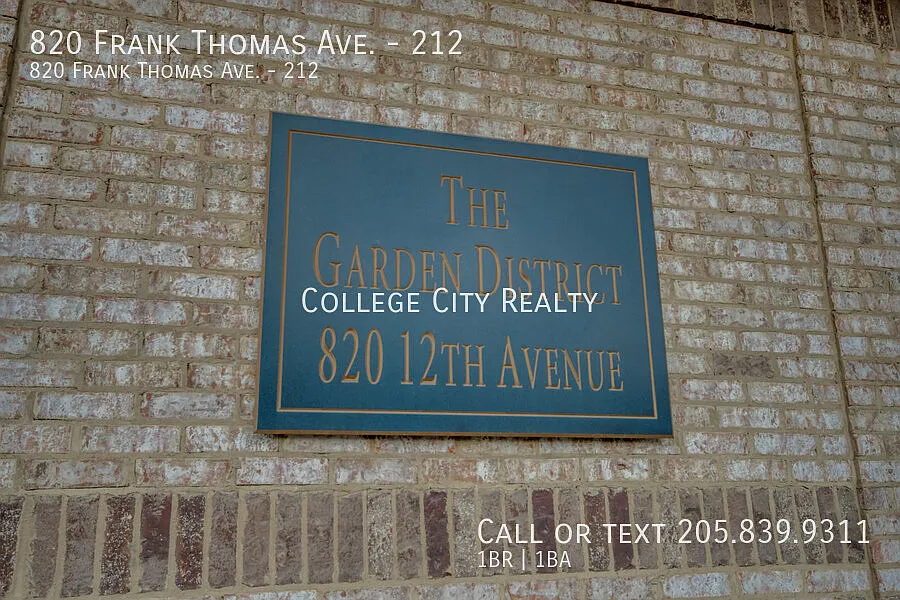 820 Frank Thomas Ave #212