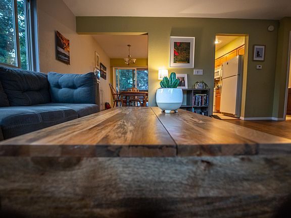 Upstairs living area