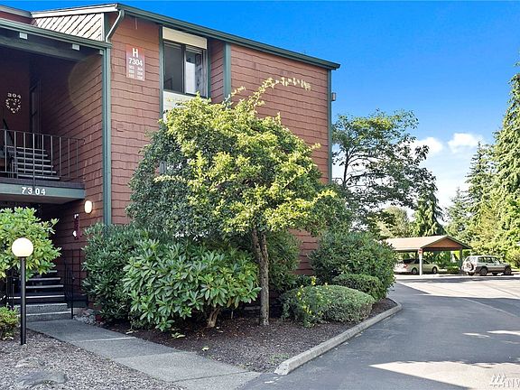 A view of the entrance to your top floor condo.