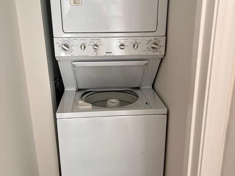 In-unit Stacked Washer and Dryer