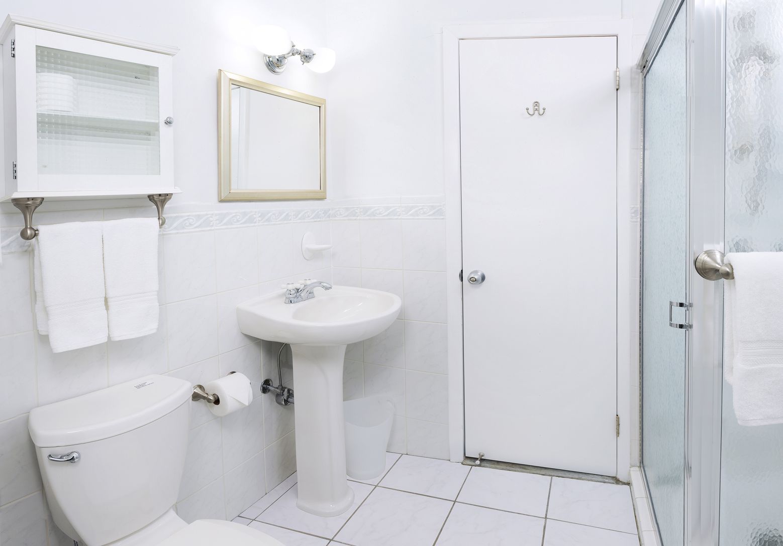 Shared bath for Bedrooms two and three.