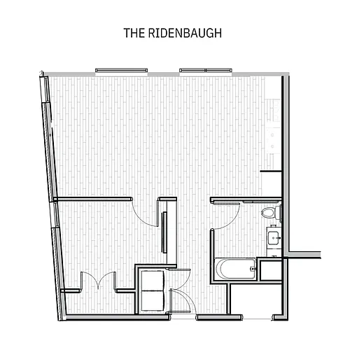 Floor plan Ridenbaugh (Income Restricted)
