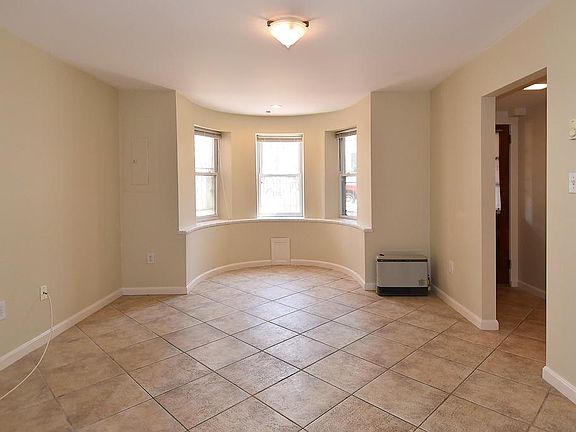 Living room and bay window