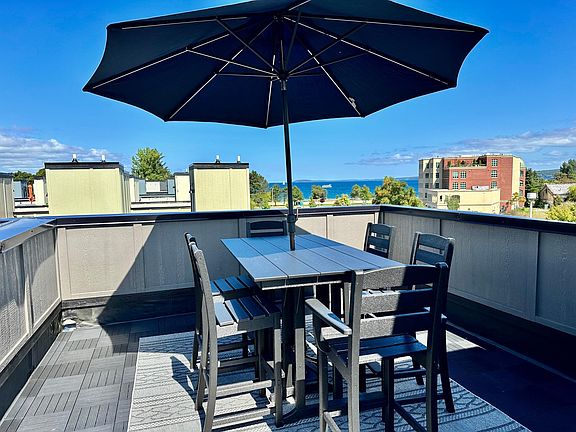 Enjoy Dining on the Roof with Views of Lake Michigan