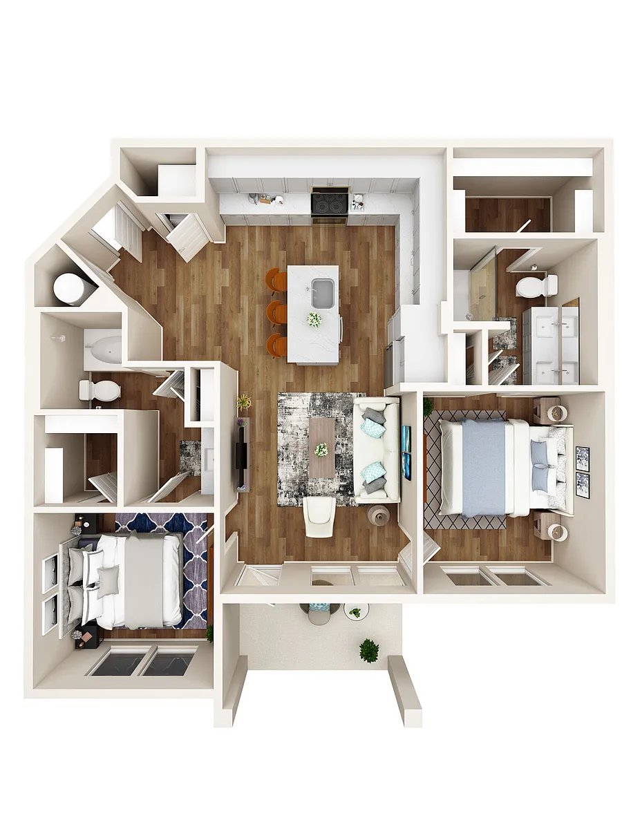 Floor plan B6