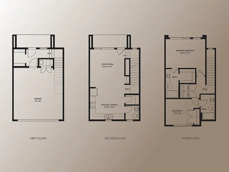 McKinley _ Spacious 2 Bedroom Floor Plan McKinley _ Spacious 2 Bedroom Floor Plan