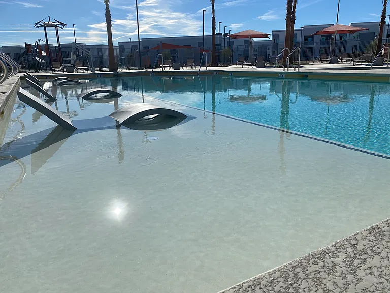 Sunbathing Pool Deck