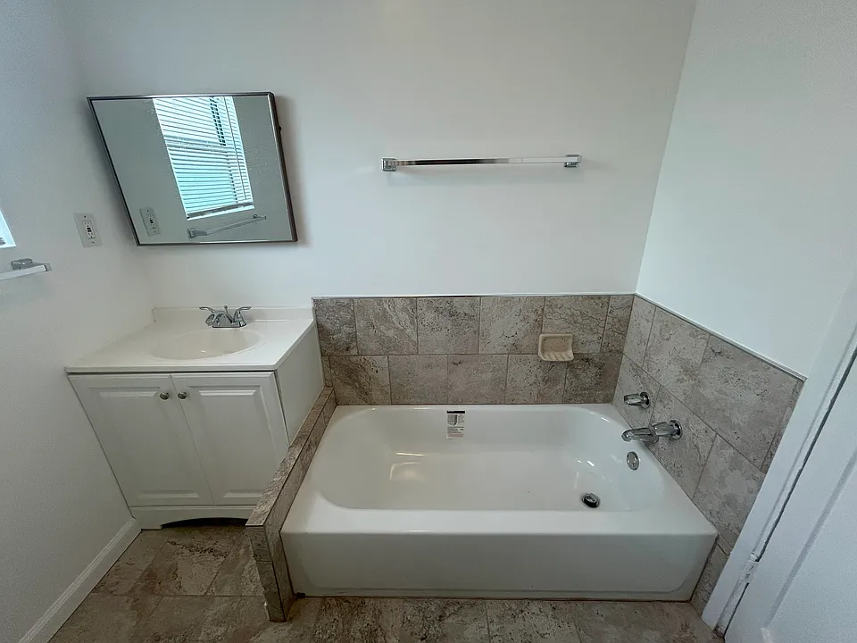 Bathroom Tub and Vanity