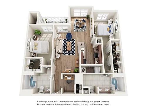 Floor plan 2X2