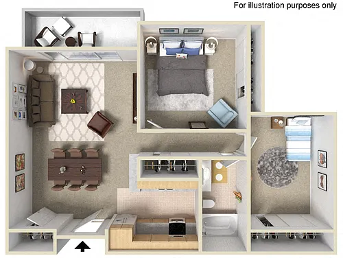 Floor plan B1