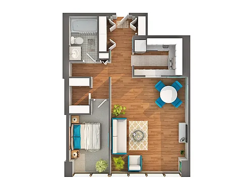 Floor plan 10B Convertible
