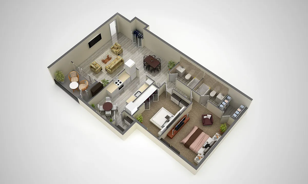 Floor plan B1R