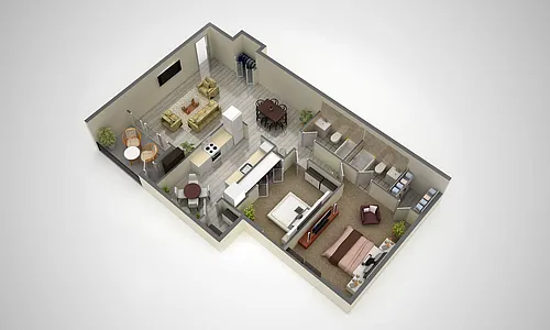 Floor plan B1U