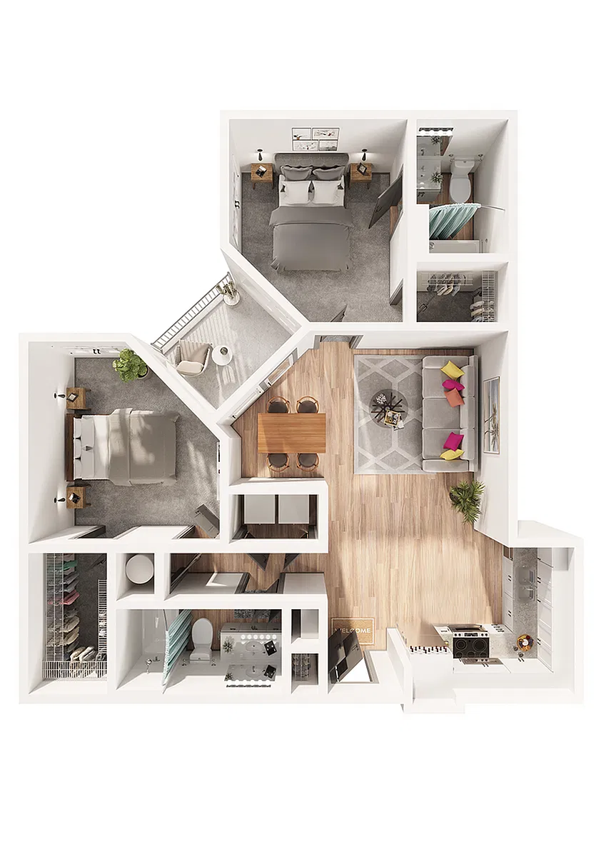 Floor plan B2