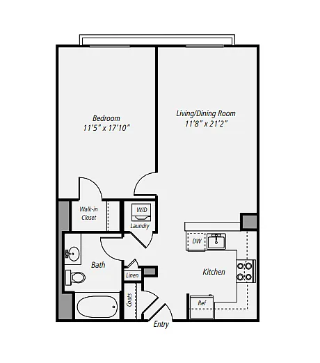 Floor plan A1-A01-612