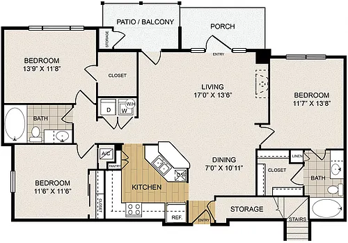 Floor plan C1