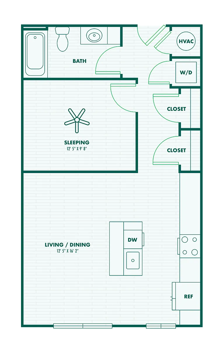 Floor plan Clayton