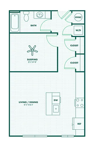 Floor plan Clayton