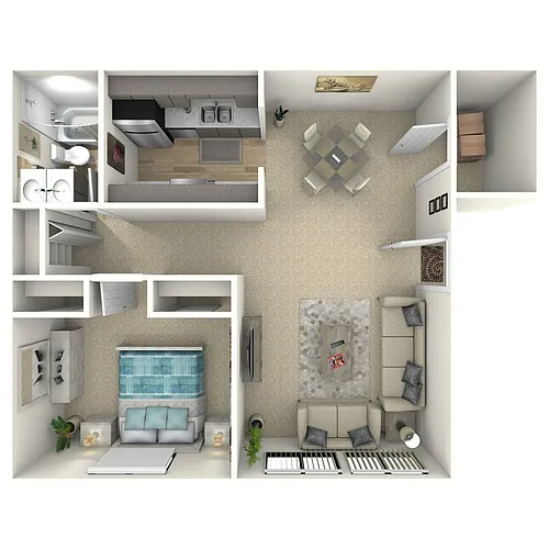 Floor plan 1X1