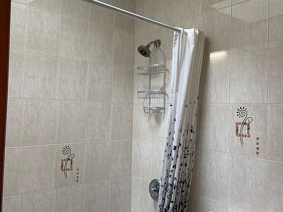 Bathroom with skylight