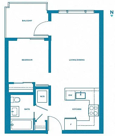 Floor plan 407