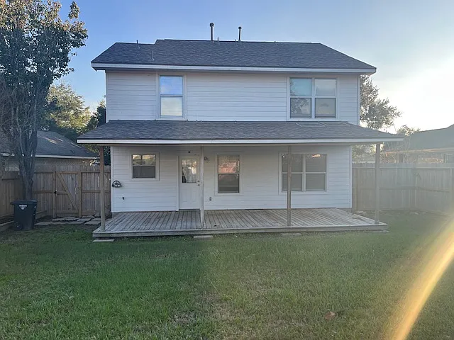 Covered porch