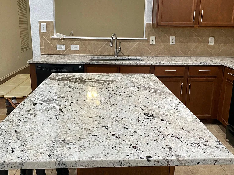 nice size kitchen island