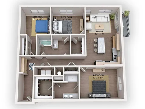 Floor plan C01