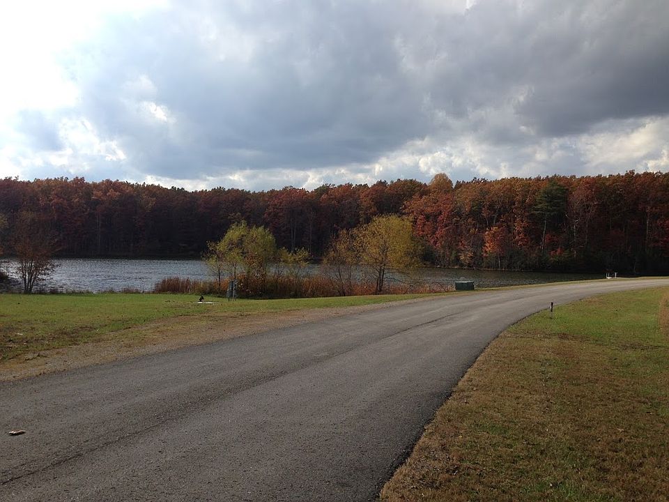 lake view in fall