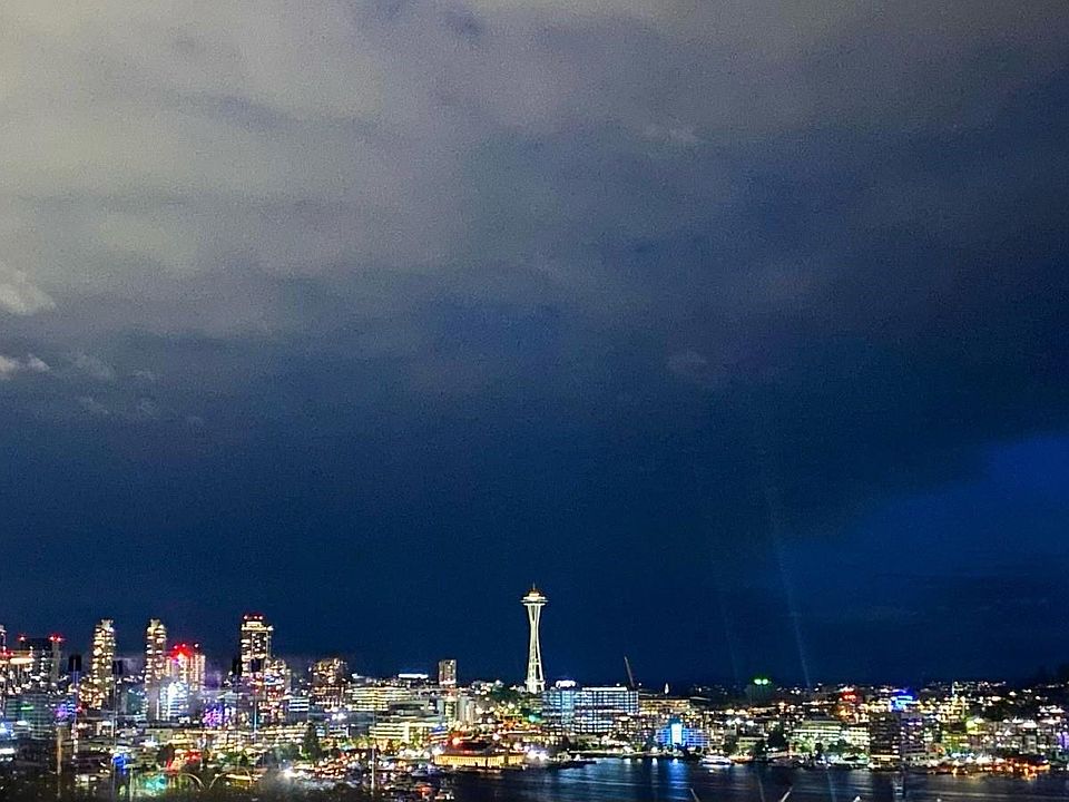 View at night
