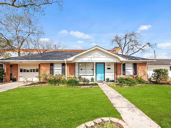 Roof and gutters replaced in 2019. Fresh exterior paint. Brick on all 4-sides. Automatic Garage Door Opener with cool camera feature installed in 2020.