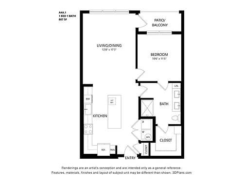 Floor plan A4A.1