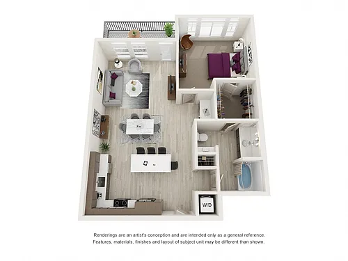 Floor plan 1X1 A5