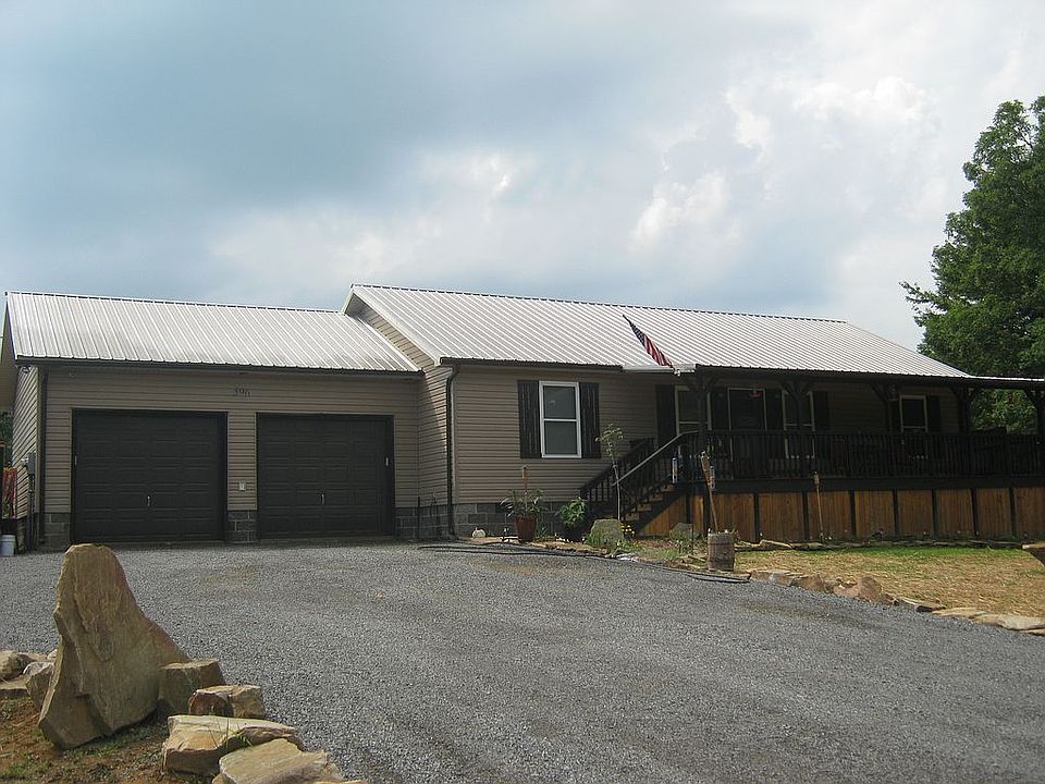 Front - 37 x 8'Covered Porch