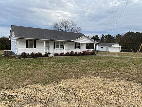 Front & detached 2 car garag