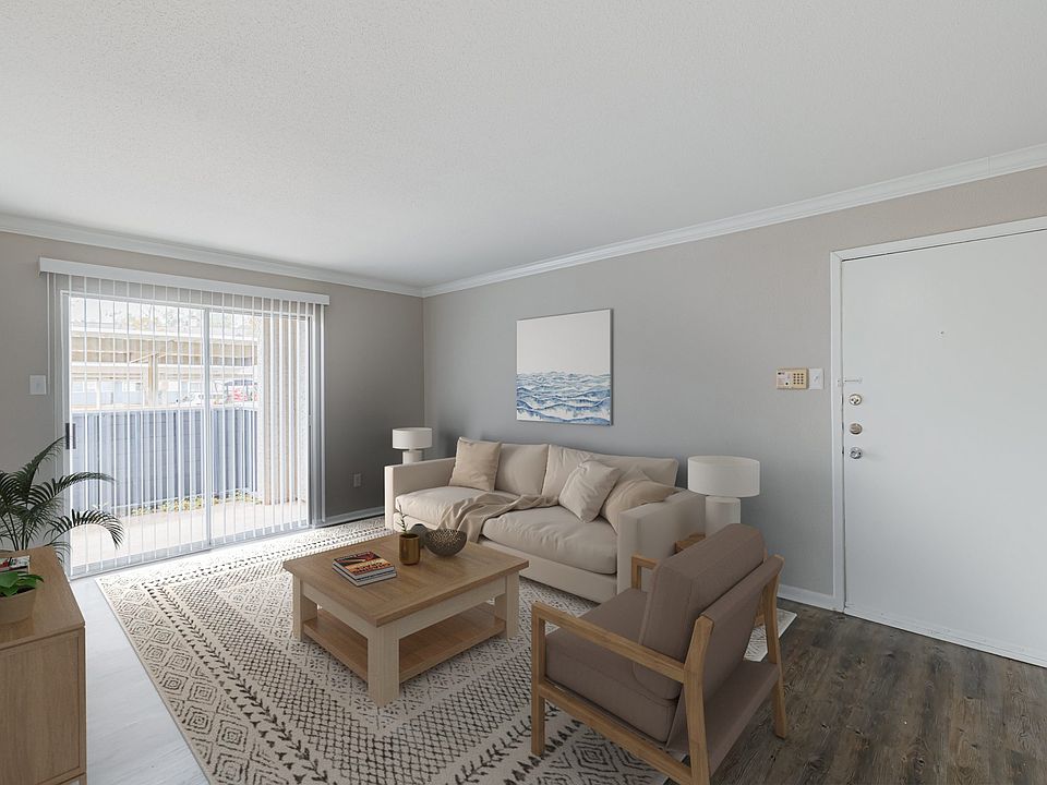 Living room and balcony