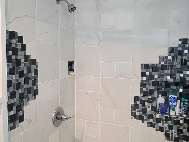 tile shower